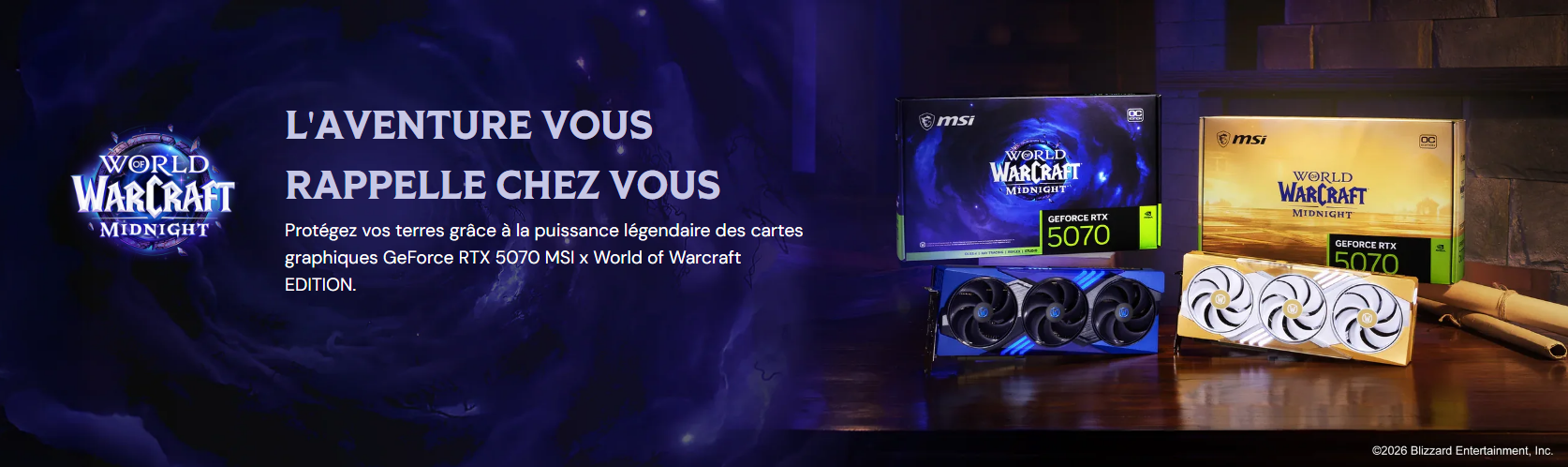 bannière WOW Midnight Edition